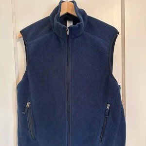 Patagonia Synchilla Fleece Navy Vest (Made in USA)